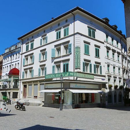 Romantik Hotel Wilden Mann Luzern Exterior foto